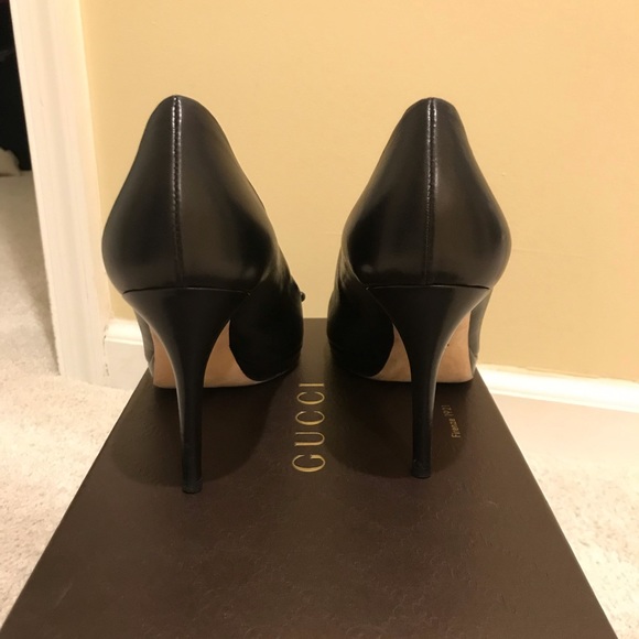 Gucci Peep Toe Black - Picture 3 of 4